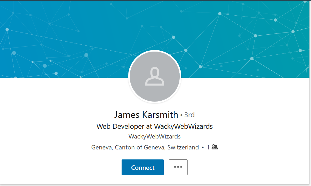 James Linkedin Profile